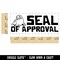 Seal of Approval Teacher Student School Self-Inking Rubber Stamp Ink Stamper